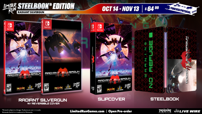 Switch Limited Run #164: Radiant Silvergun SteelBook Edition