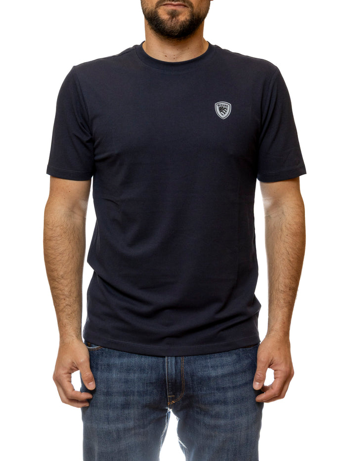 BLAUER t-shirt jan blu H02065 JAN-888