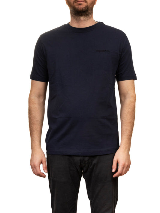 REFRIGIWEAR t-shirt logo lettering blu scuro T62800JE0301 HALEN-F03700