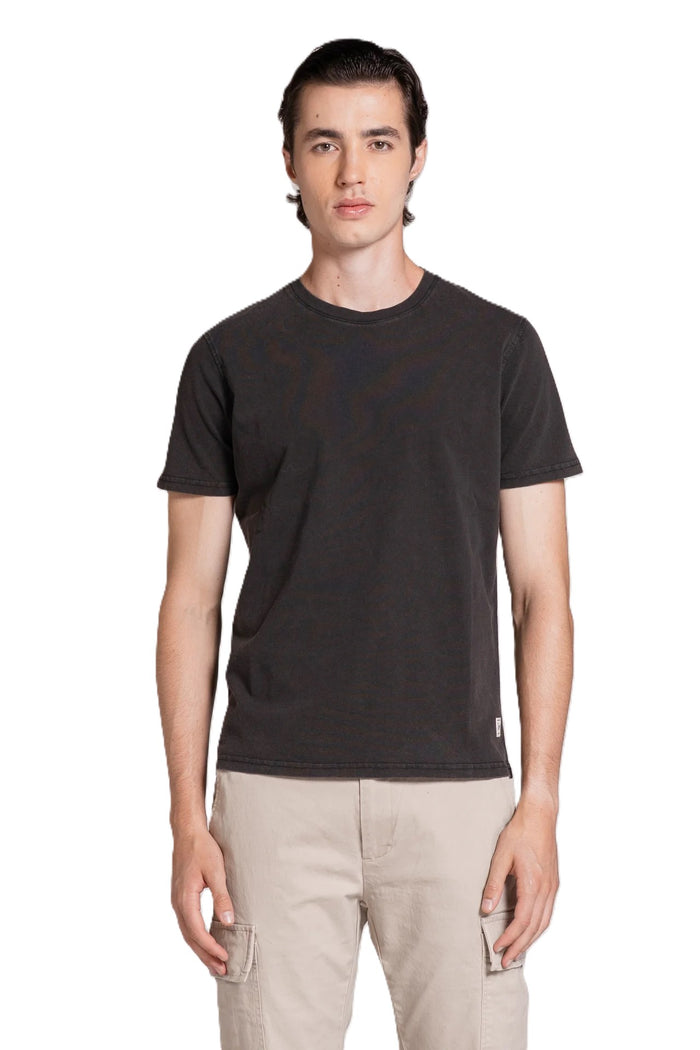 IMPURE t-shit cotone nero JOSHUA COTONE-BLACK