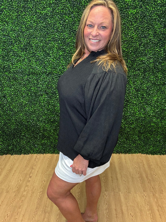 Textured Charm Blouse
