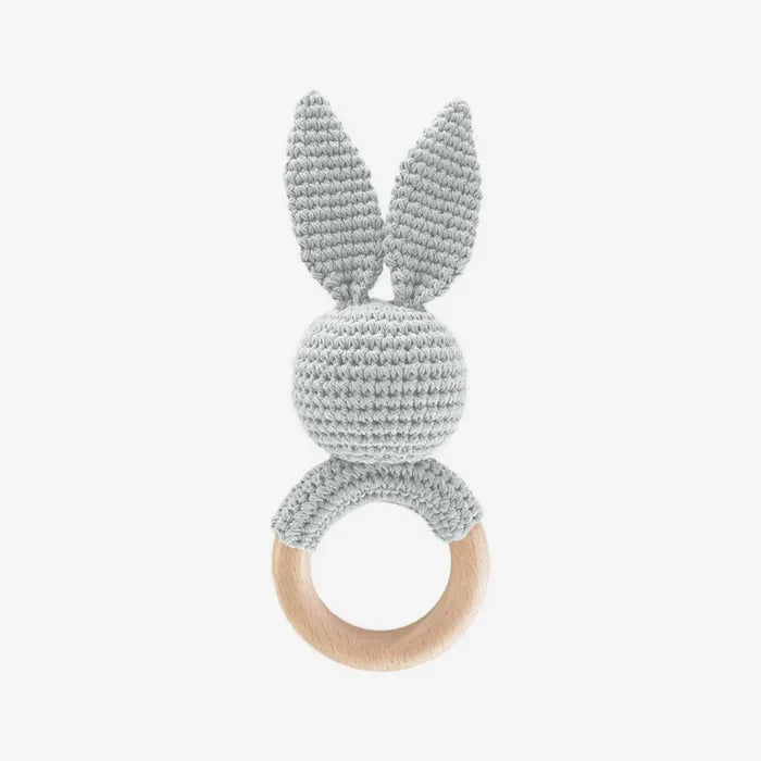 The Blueberry Hill Bunny Crochet Teether