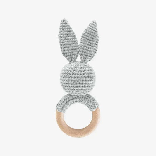 The Blueberry Hill Bunny Crochet Teether
