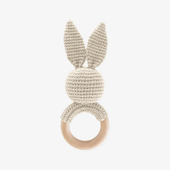 The Blueberry Hill Bunny Crochet Teether
