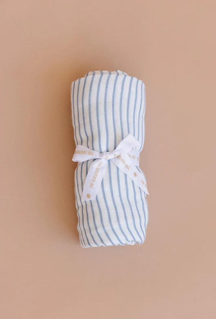 The Blueberry Hill Muslin Swaddle