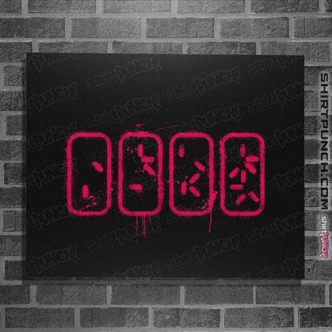 Posters / 4"x6" / Black