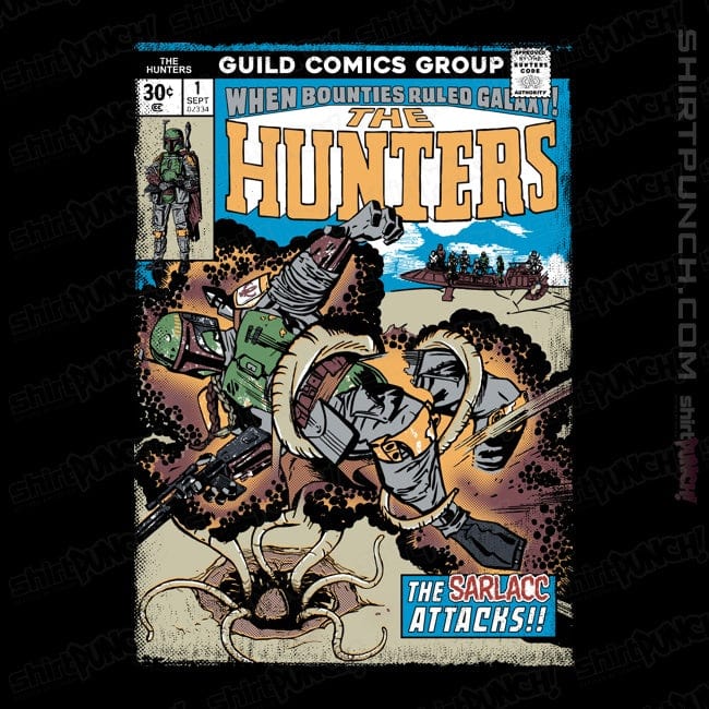 Daily_Deal_Shirts Magnets / 3"x3" / Black The Hunters
