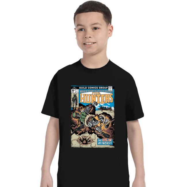 Daily_Deal_Shirts T-Shirts, Youth / XS / Black The Hunters