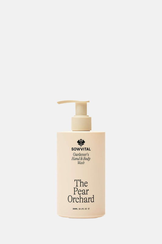 Sowvital The Pear Orchard Gardeners Hand and Body Wash 300ml.