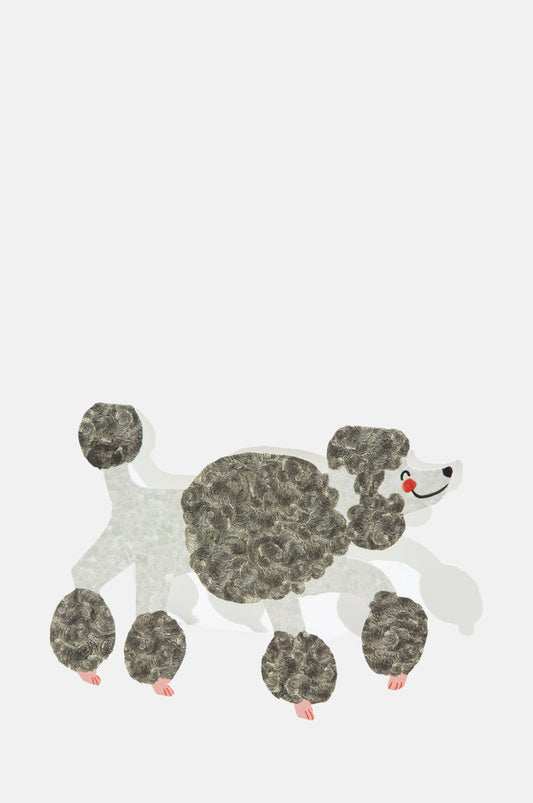 Hadley Paper Goods The Poodle Card.