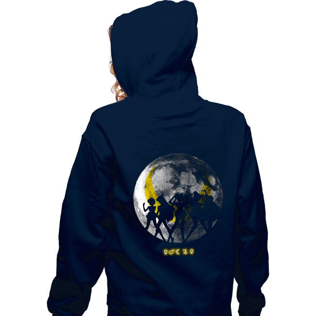 Zippered Hoodies, Unisex / Small / Navy