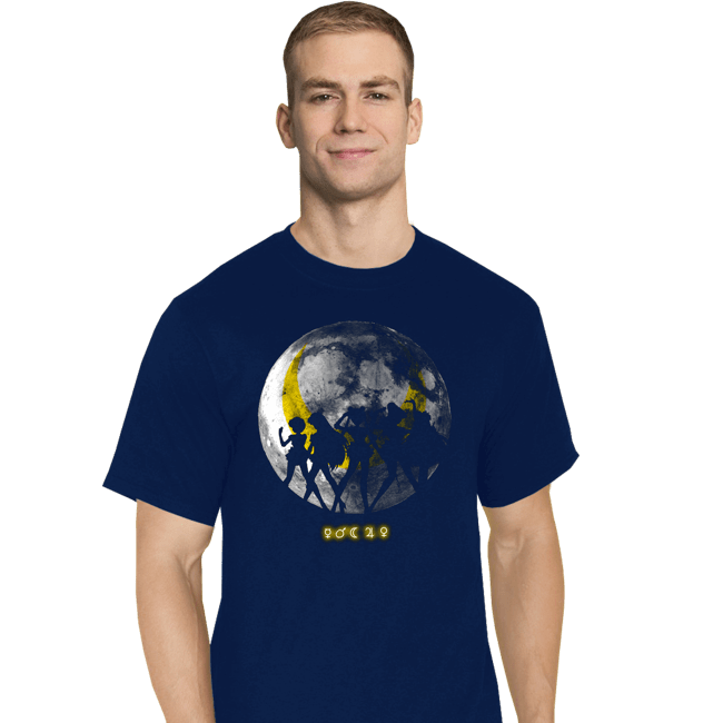 Secret_Shirts T-Shirts, Tall / Large / Navy The Sailor Senshi