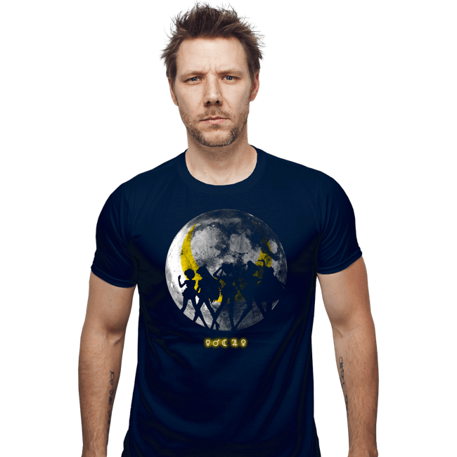Secret_Shirts Fitted Shirts, Mens / Small / Navy The Sailor Senshi