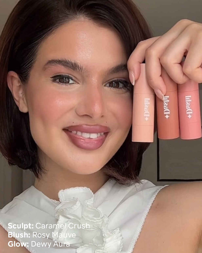 #sculpt_caramel crush rosy mauve dewy aura