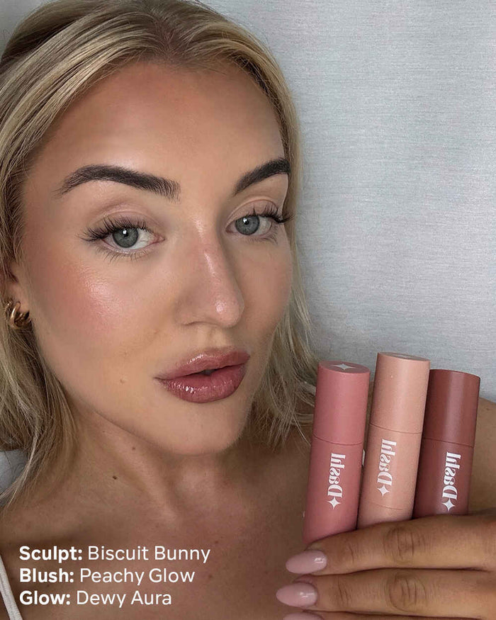 #sculpt_biscuit bunny peachy glow dewy aura