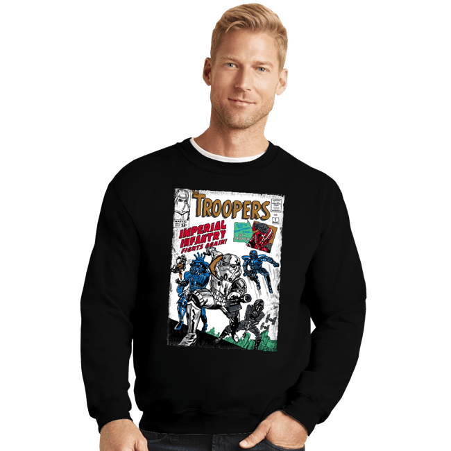 Crewneck Sweater, Unisex / Small / Black