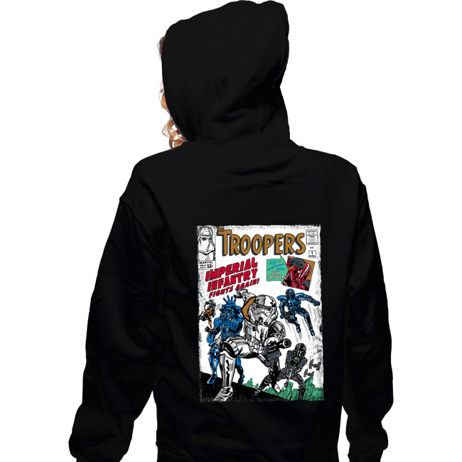 Zippered Hoodies, Unisex / Small / Black
