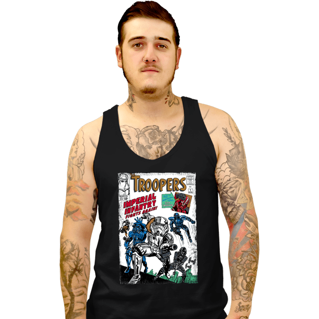 Tank Top, Unisex / Small / Black
