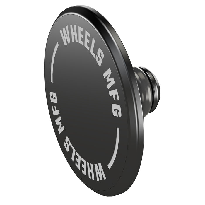 Thru Axle Cap Set - Black Detail 1