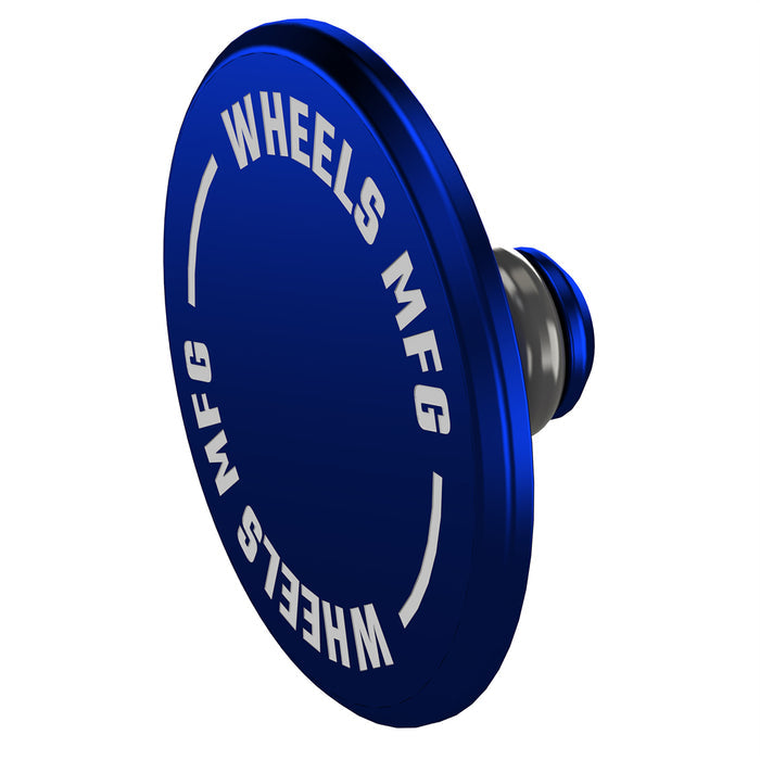 Thru Axle Cap Set - Blue Detail 1