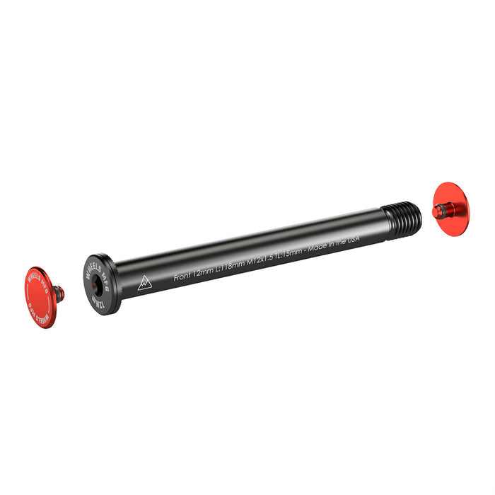 Thru Axle Cap Set - Pink Detail 2
