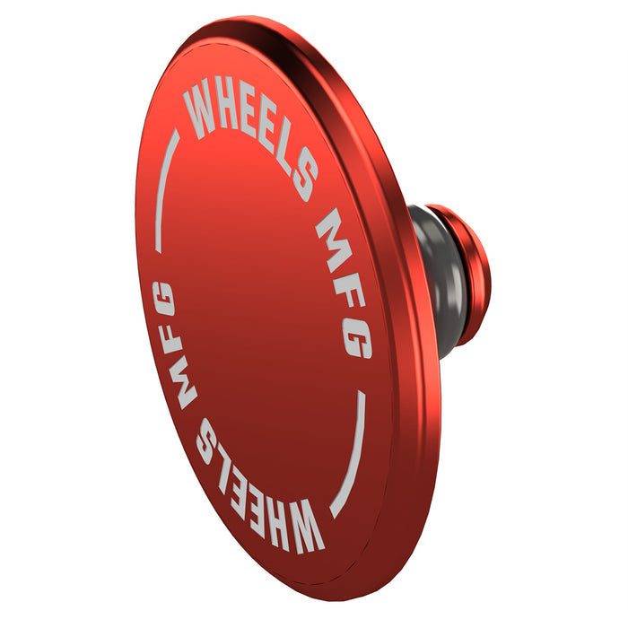 Thru Axle Cap Set - Red Detail 1