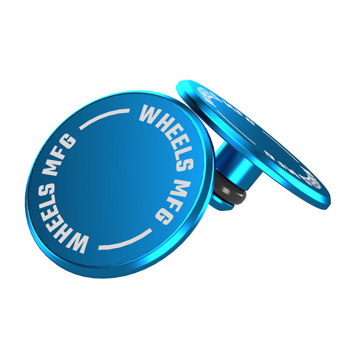 Thru Axle Cap Set - Teal