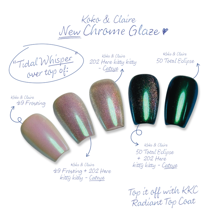 Tidal Whisper - Chrome Glaze | Koko & Claire