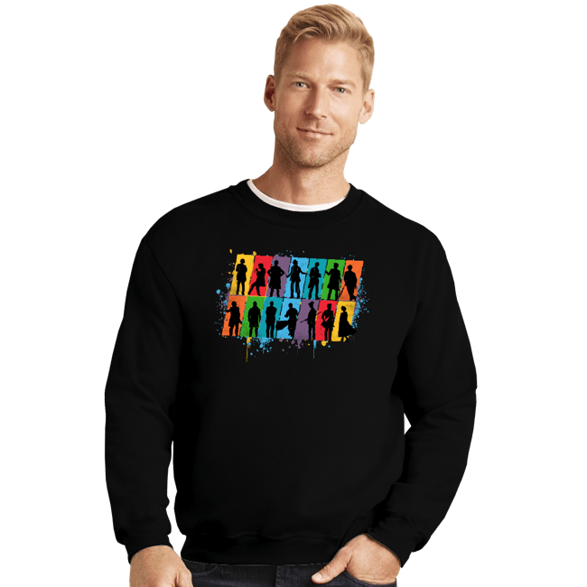 Crewneck Sweater, Unisex / Small / Black