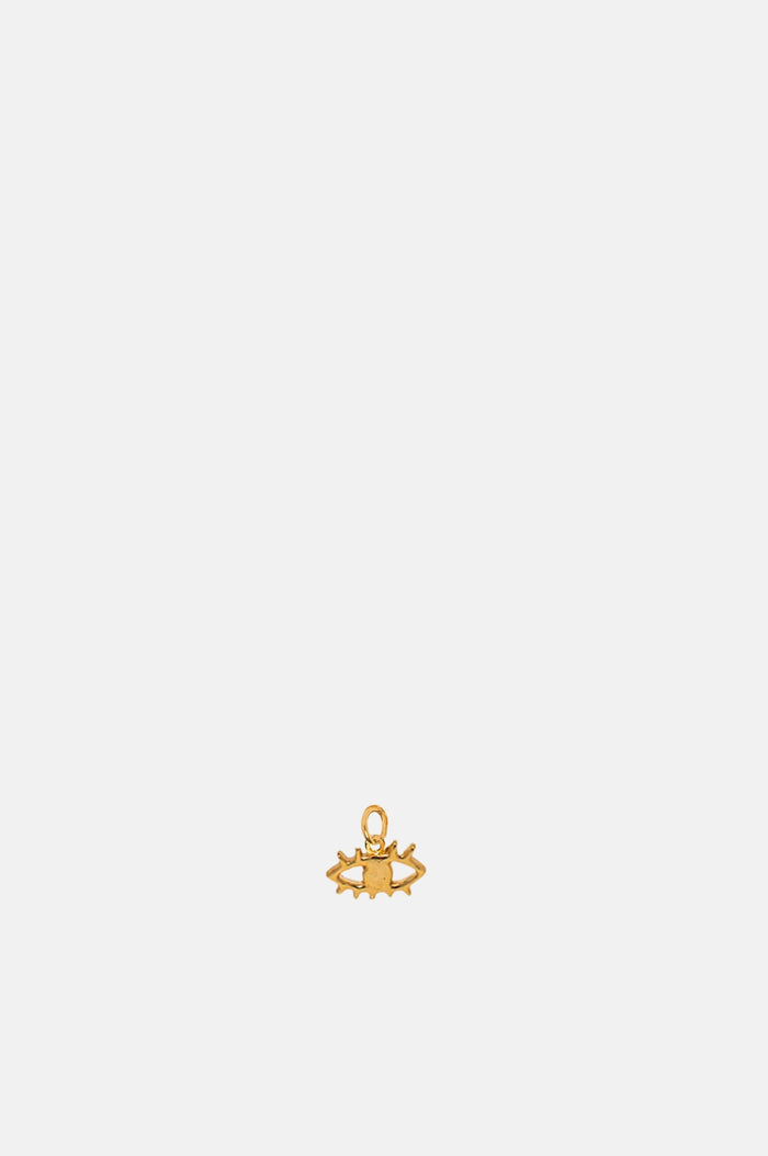 Hermina Athens Tiny Eye Gold Charm.
