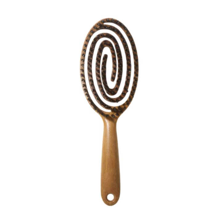 Round-style bristles