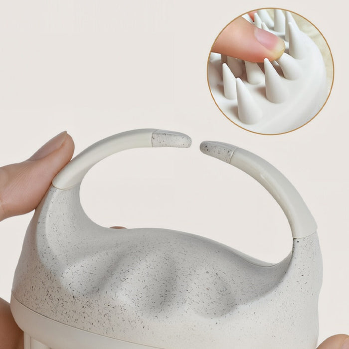 Tosfu Silicone Scalp Scrubber Brush - myernk