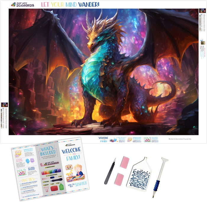 Towering Majestic Dragon