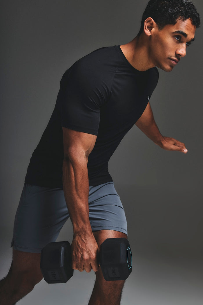 Training Top in Black - TAILORED ATHLETE - USA
