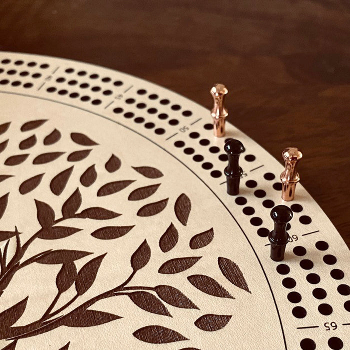 Tree Of Life Cribbage Board