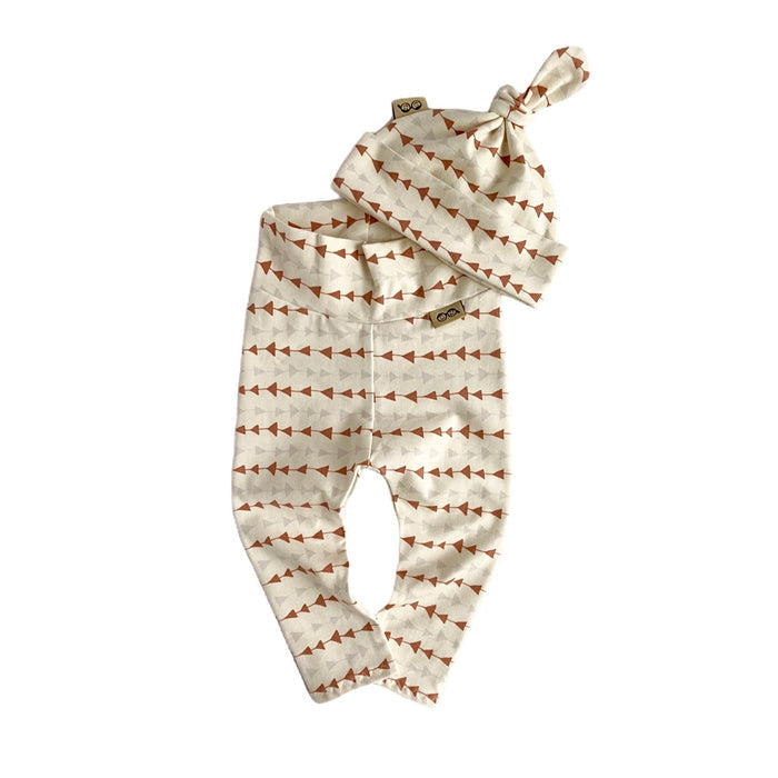 Triangle's Lines Leggings and/or Beanie Knot Hat