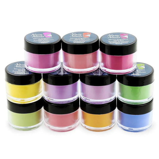 Tropical Acrylic Powder Collection - Set of 11   Naio Nails