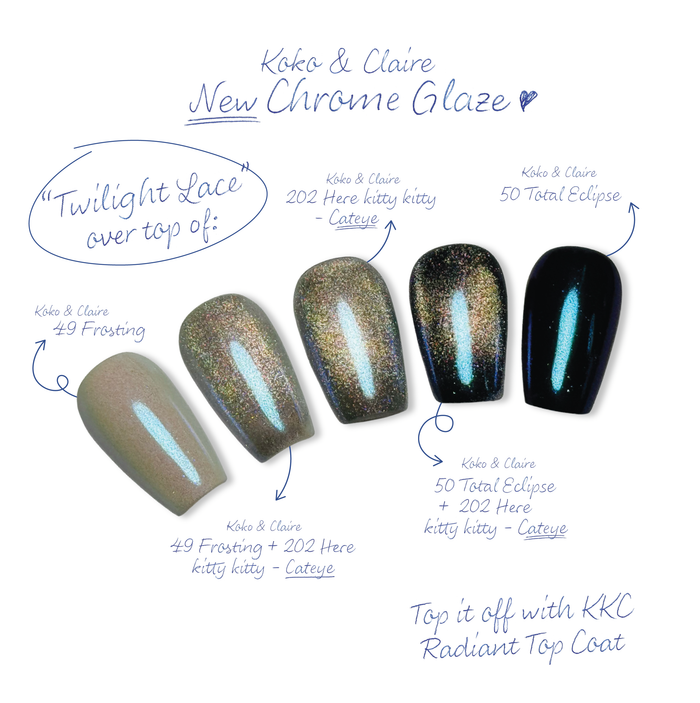 Twilight Lace - Chrome Glaze | Koko & Claire