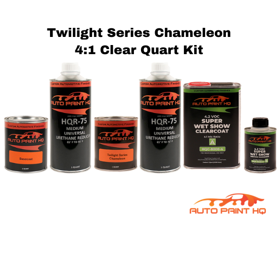 Twilight Series Chameleon Mountain Sky over Bubble Gum Pink Quart Kit