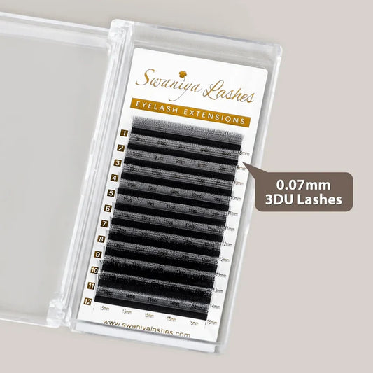 U Shape 3D Lashes| Swaniya Lashes