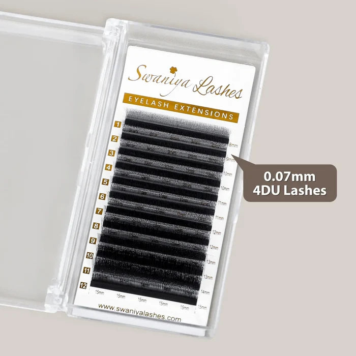 U Shape 4D Lashes| Swaniya Lashes