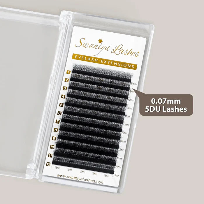 U Shape 5D Lashes| Swaniya Lashes