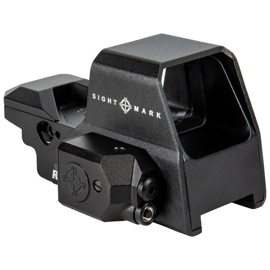 Sightmark Ultra Shot R-Spec reflex sight with integrated green laser for close-range shooting