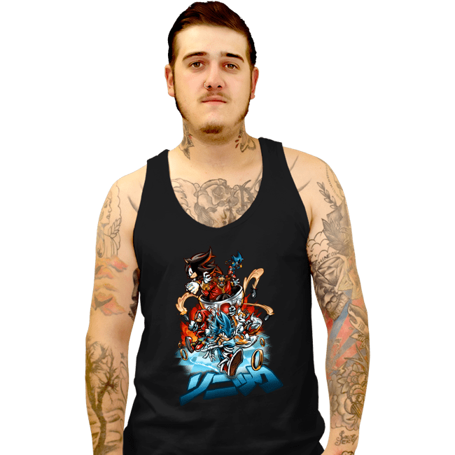 Tank Top, Unisex / Small / Black