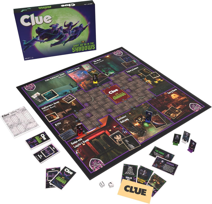 USAopoly: CLUE: What We Do in The Shadows Classic Board Game