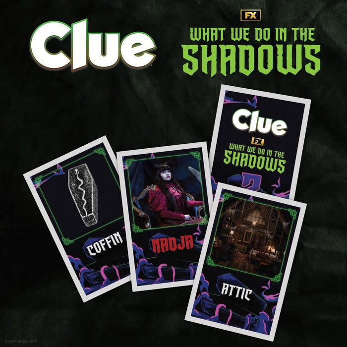 USAopoly: CLUE: What We Do in The Shadows Classic Board Game