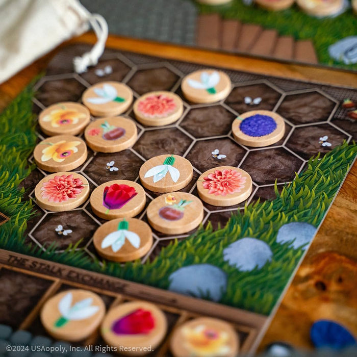 USAopoly: Stalk Exchange: Flower and Gardening Themed Strategy Board Game