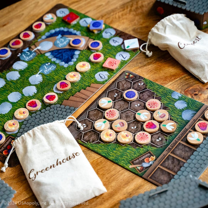 USAopoly: Stalk Exchange: Flower and Gardening Themed Strategy Board Game