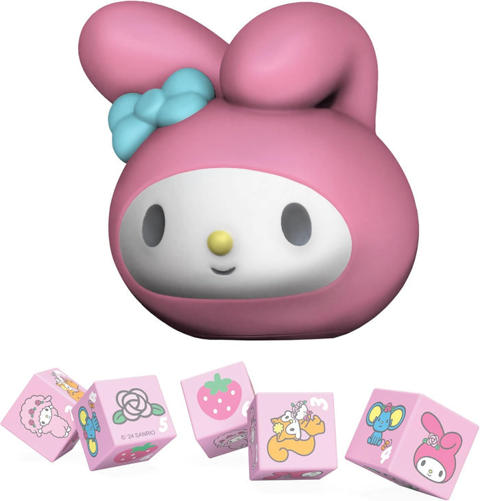 USAopoly: Yahtzee: My Melody Dice Game, Collectible Hello Kitty & Friends Dice Cup