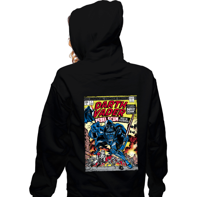 Zippered Hoodies, Unisex / Small / Black